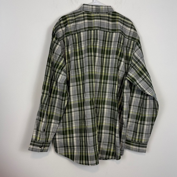 Carhartt Flame-Resistant Rugged Flex Loose Fit Long-Sleeve Plaid Shirt. Size 2X - Picture 7 of 13